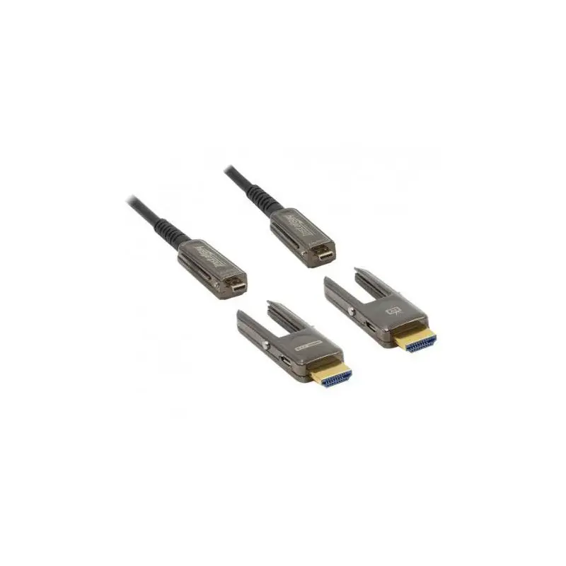 Metra AV HDMI AOC Cable 24Gbps Cl3 Rated 200Ft With Detachable Headshell