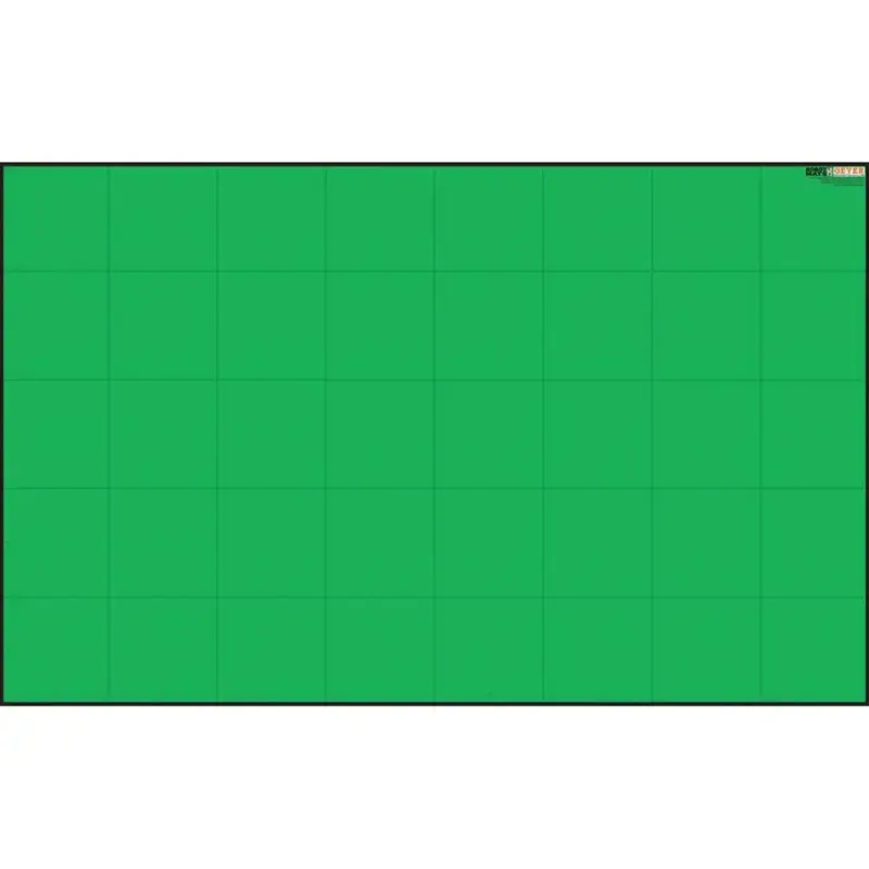 Wonder League Robotics Competition Grid Mat (Green Screen Version)