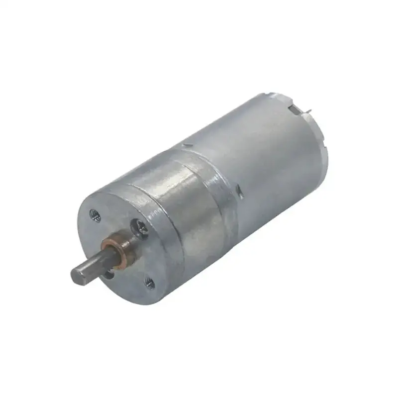 12V 50RPM Brushed DC Gear Motor W/25mm Diameter gearbox