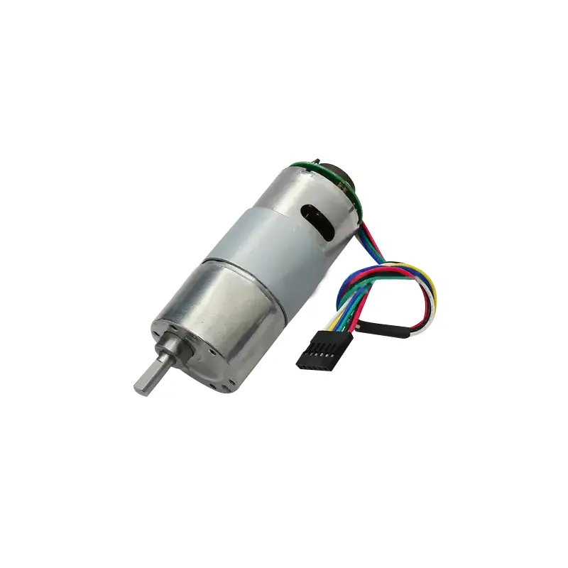 24V Metal Gearmotor 37Dx74L mm with 64 CPR Encoder, 225rpm