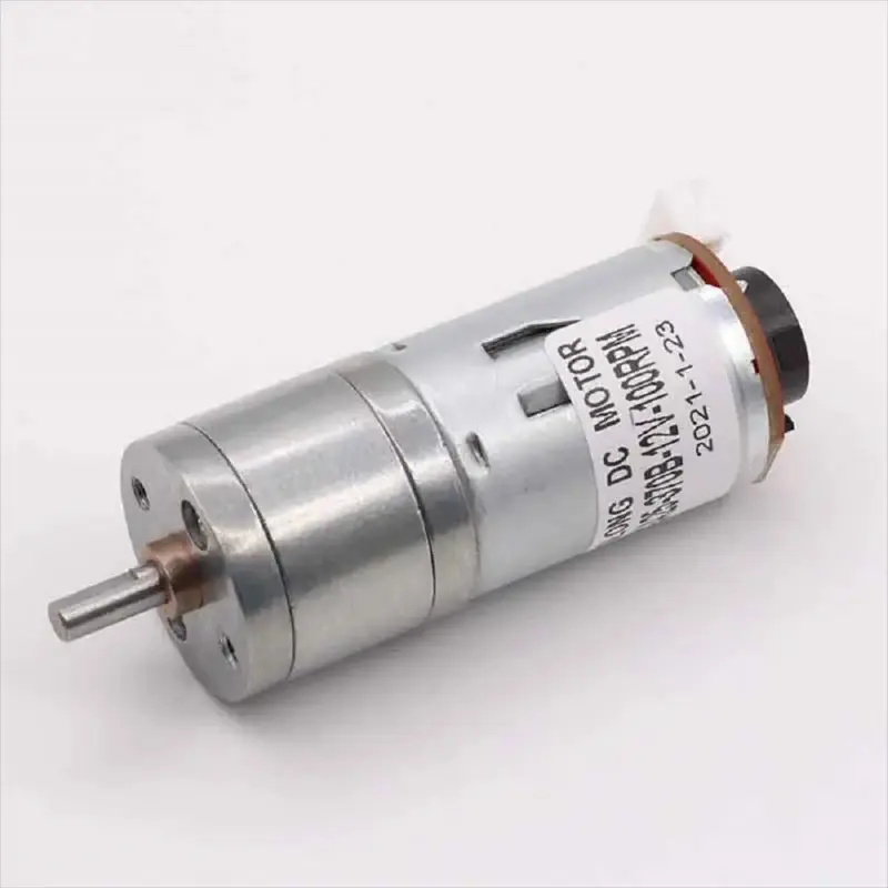 25D 6V 1360RPM 0.1Kg.cm Brushed DC Gear Motor w/ Encoder
