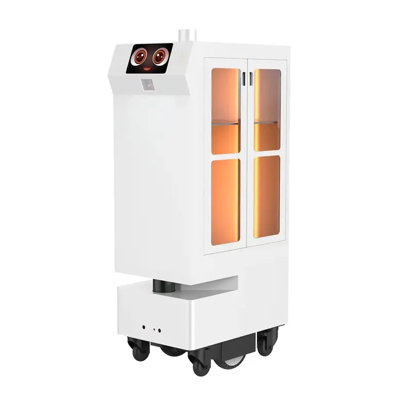 ATEAGO C1 ROS AI Robot AGV Self-Driving AMR Mobile Chassis Delivery Robot Porter For Indoor And Outdoor