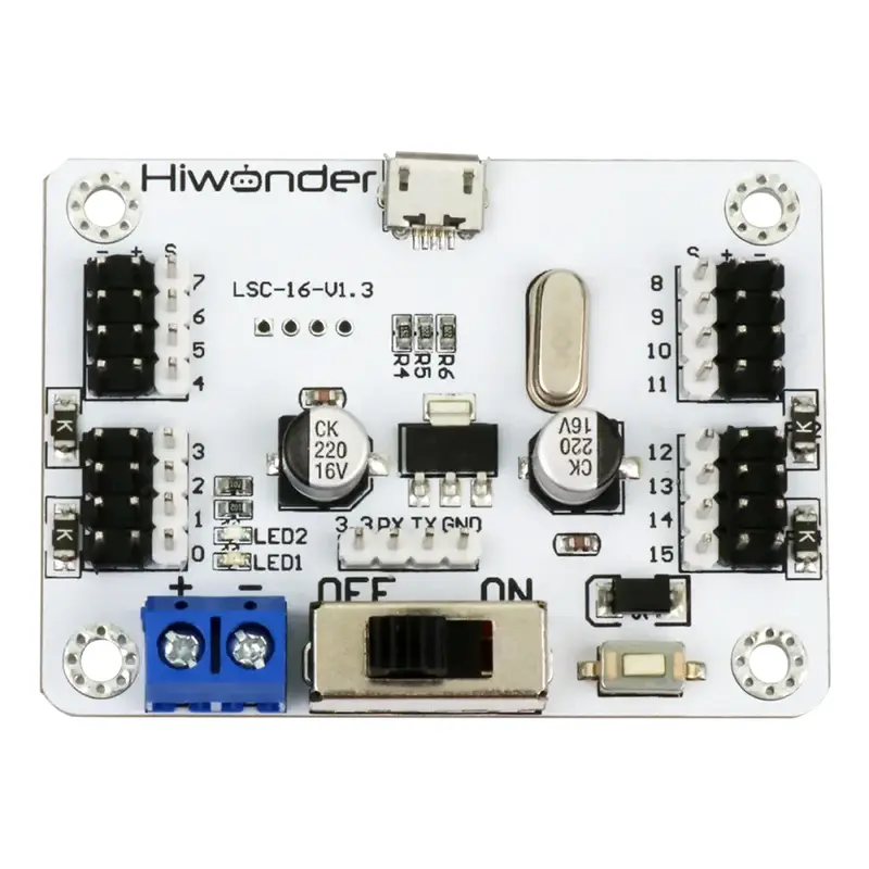 Hiwonder 16 Channel Servo Controller w/ over Current Protection