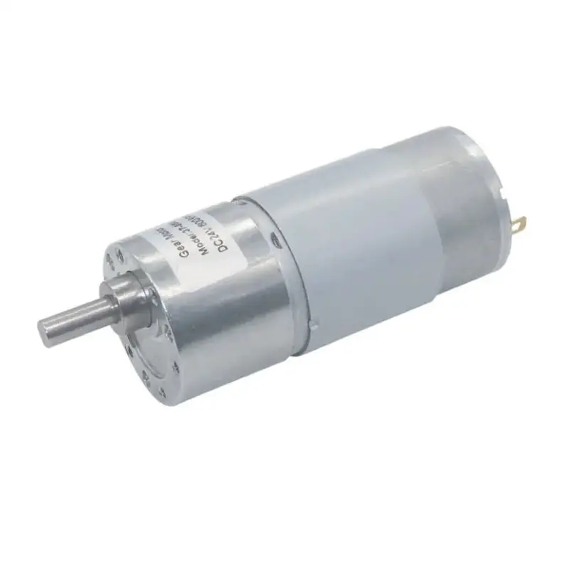 37D 12V 319RPM Electronic Brushed Gear Motor