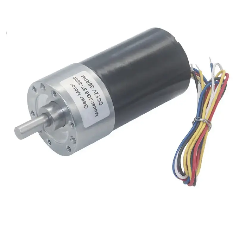 37D 12V 36RPM 3650 Brushless DC Geared motor