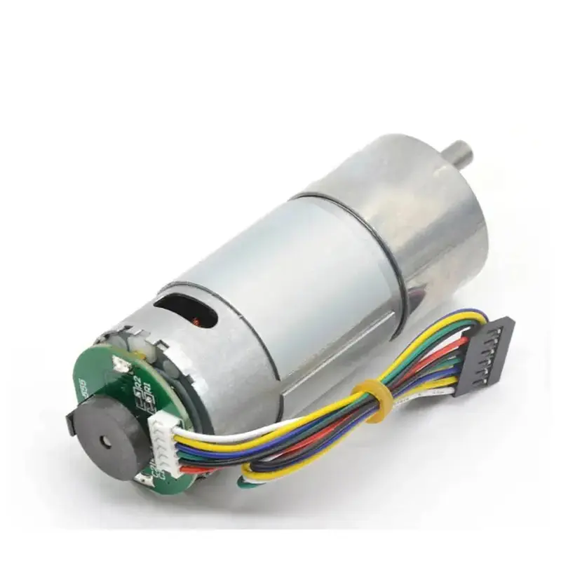 37D 24V 107RPM Electronic Brushed Gear Motor W/Encoder