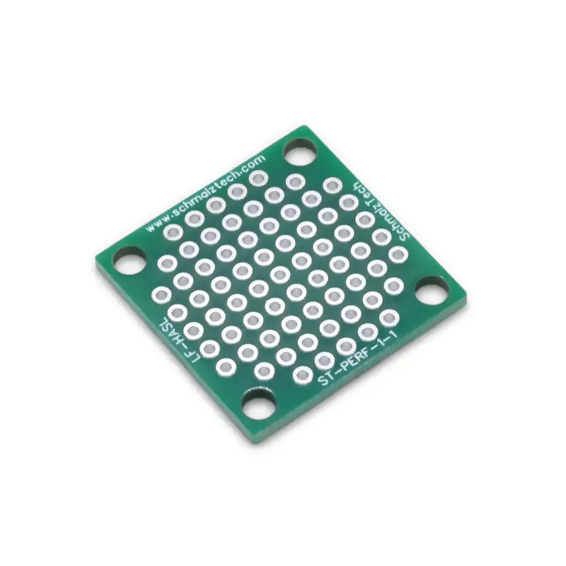 Prototyping PCB, Perfboard - 1" x 1" - 4 Pack