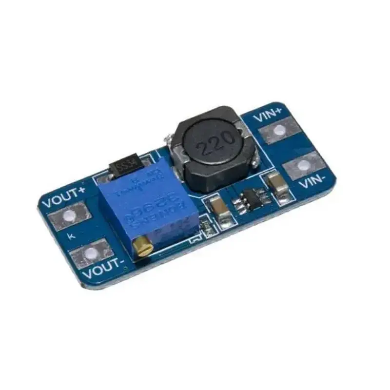 DC-DC 2A Adjustable Boost Power Supply Converter Step Up Module 2-24V