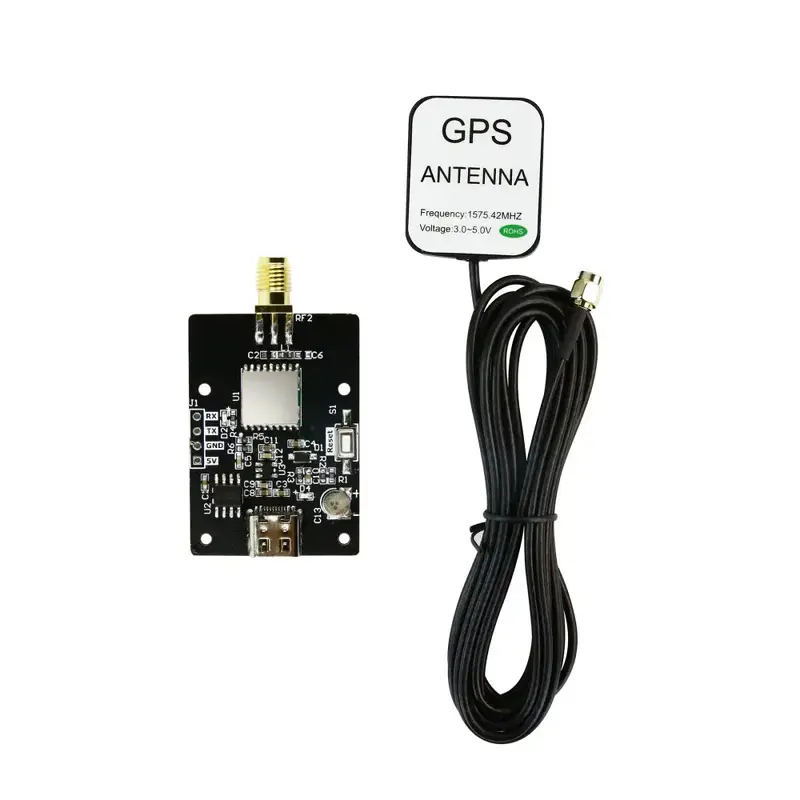 Yahboom GPS Module: BDS, GPS, GLONASS & QZSS Support for Drones & ROS Robots