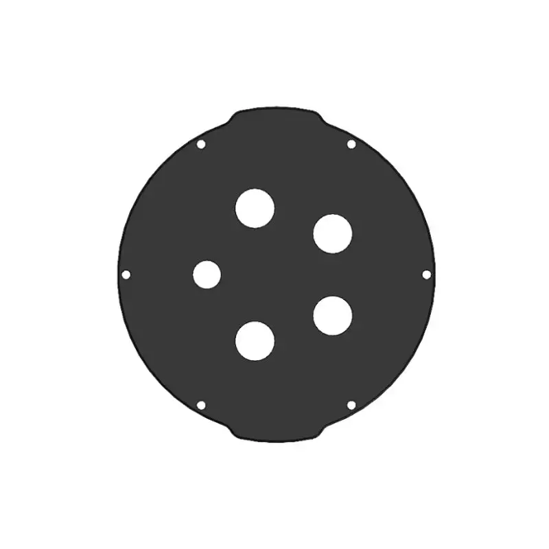 BlueRobotics 100 mm / 4-inch End Cap 4x M14, 1x M10 Holes - 1000m