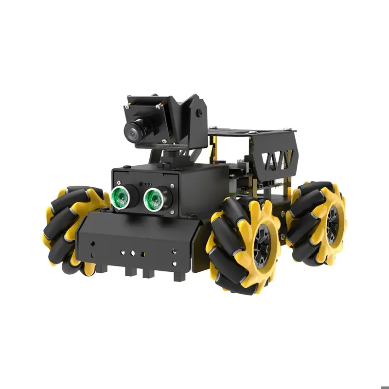 Hiwonder TurboPi Raspberry Pi ROS2 Robot Car with Mecanum Wheels, Support AI Vision & Tracking (Standard Kit With Raspberry Pi 5 8GB)