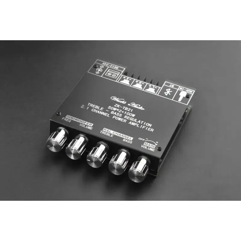 DFRobot Bass Treble Bluetooth Amplifier-50W+100W