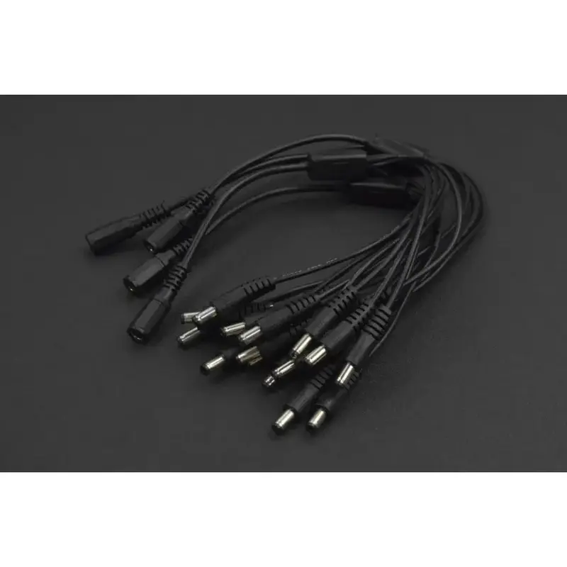 DFRobot DC 5.5*2.1 1 Female to 4 Male Power Cable