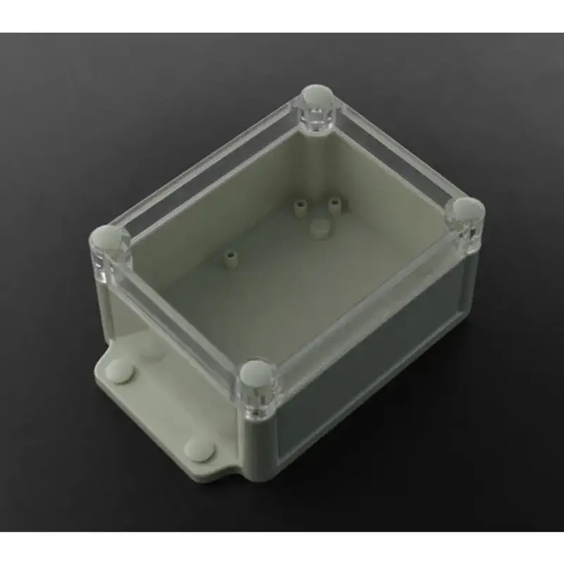 DFRobot Plastic Project Box Enclosure Waterproof Clear Cover - 5.83 x 3.70 x 2.36