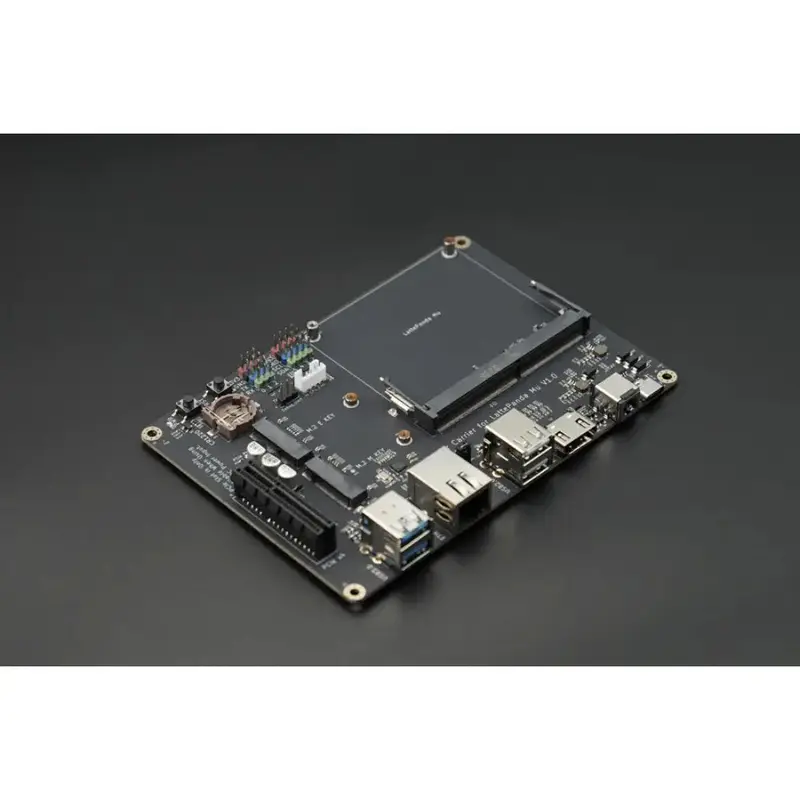 Lite Carrier Board for LattePanda Mu Compute Module (USB 3.0, Ethernet, PCIe 3.0, M.2 M Key, HDMI)