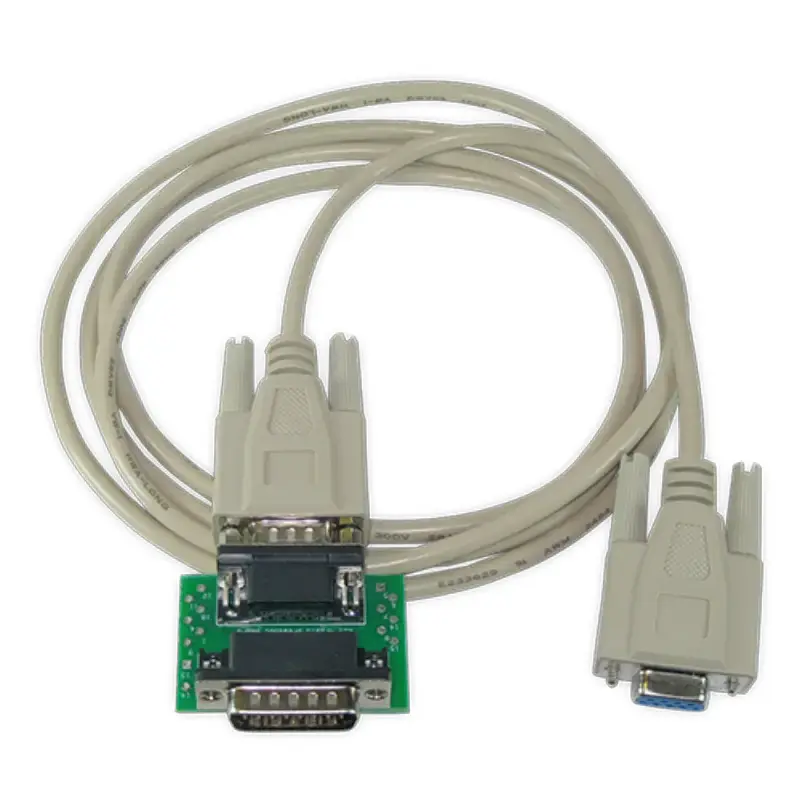 RoboteQ Break-out Board w/ DSub15M & DSub9F Connectors plus 6' RS232 Cable. Replaces Obsolete RS1 Cable