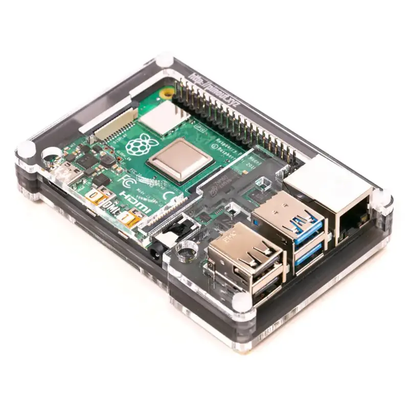 Pibow Coup 4 Case for Raspberry Pi 4 - Ninja