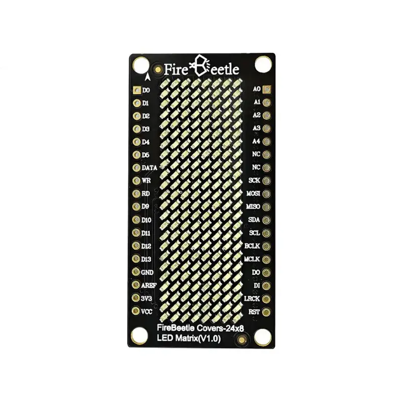 248 LED Matrix (Yellow) - FireBeetle Covers