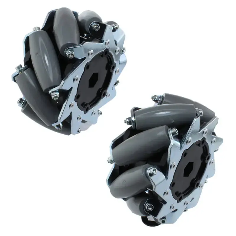 AndyMark 4in. HD Mecanum Wheels 1/2in. Hex, Full Set