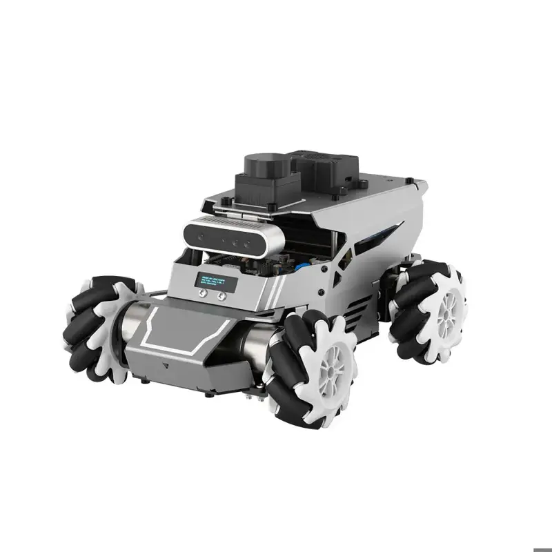 Hiwonder ROS2 Smart Car, ROSOrin Multimodal AI Vision Large Model, SLAM Navigation Programming, Mecanum Wheels Robot (Standard Kit with Jetson Nano 4GB)
