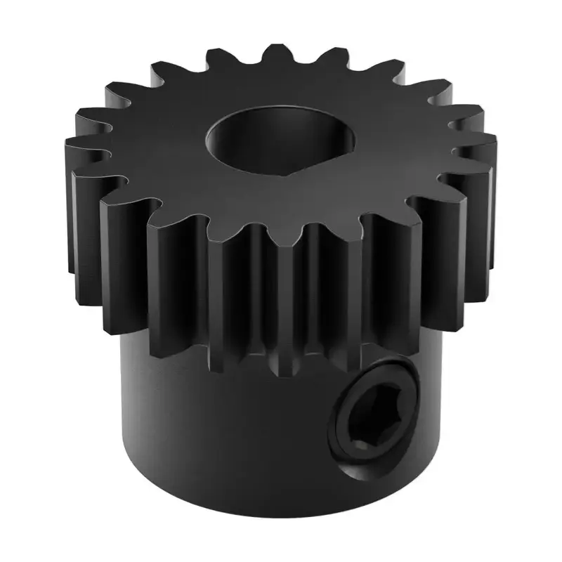 ServoCity 2303 Series, MOD 0.8 Pinion Gear (6mm D-Bore, 20 Tooth)