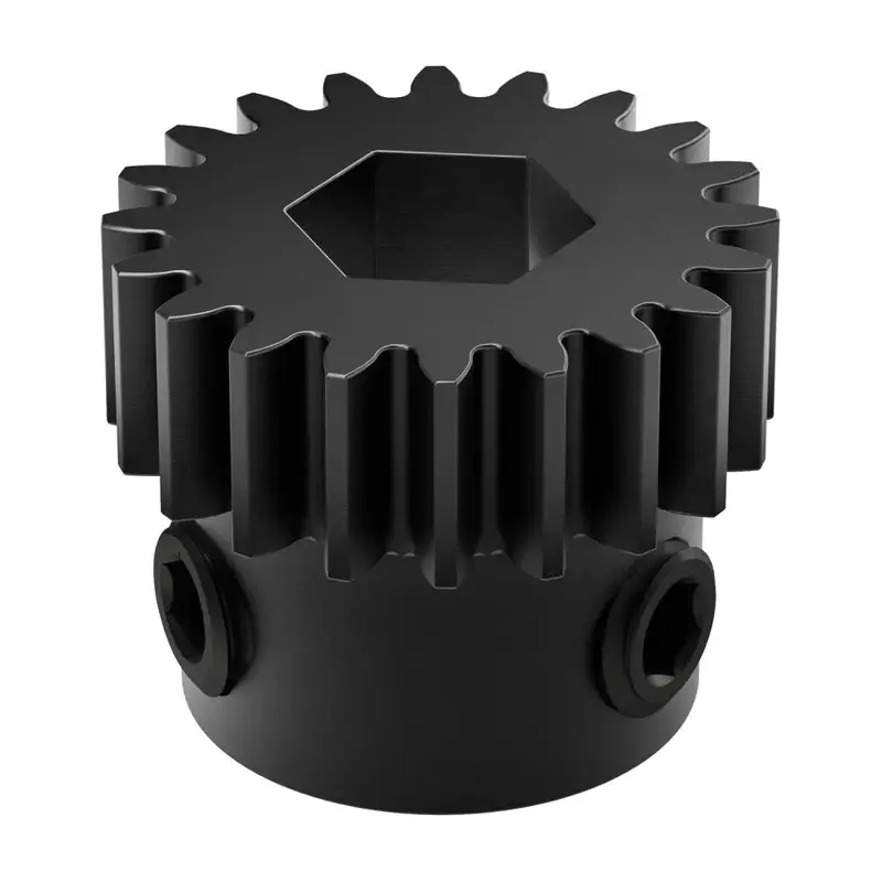 ServoCity 2303 Series, MOD 0.8 Pinion Gear (8mm REX Bore, 20 Tooth)