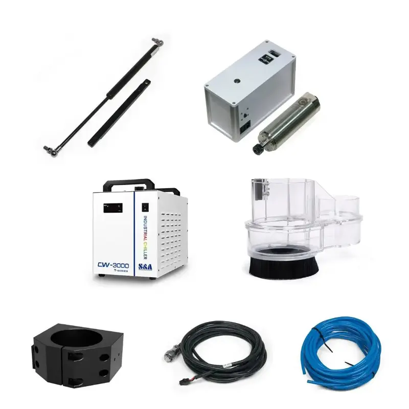 Carbide 3D 80mm VFD Spindle Kit 220V for Shapeoko 5 Pro CNC Routers (Chiller 220V)