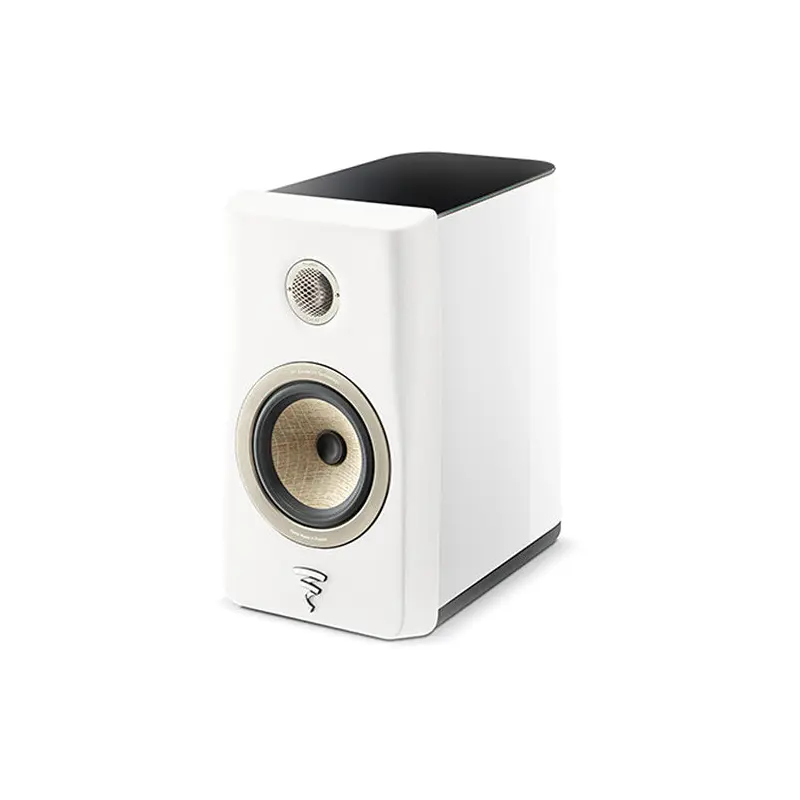 Focal Kanta N1 Bookshelf Speaker (High-Gloss White & White, Single)