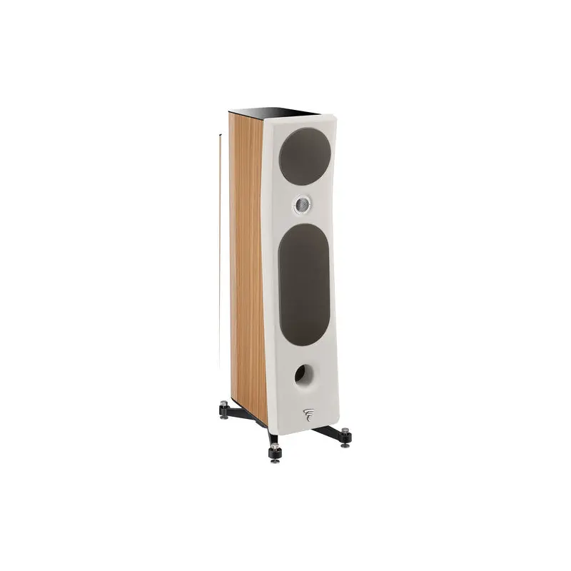 Focal Kanta N2 Floorstanding Speaker (High-Gloss Walnut & Ivory, Single)