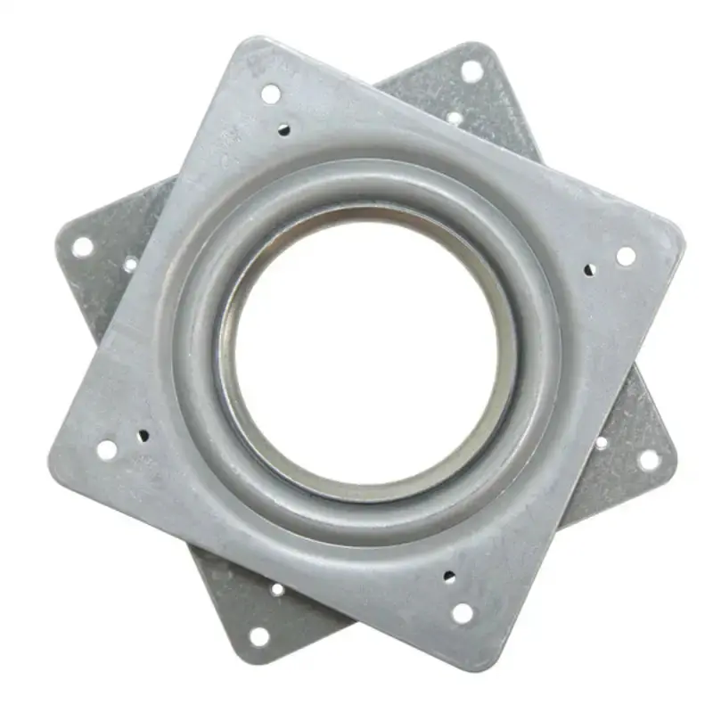 ServoCity 4" Square Ball Bearing Turntable (110lb Capacity)