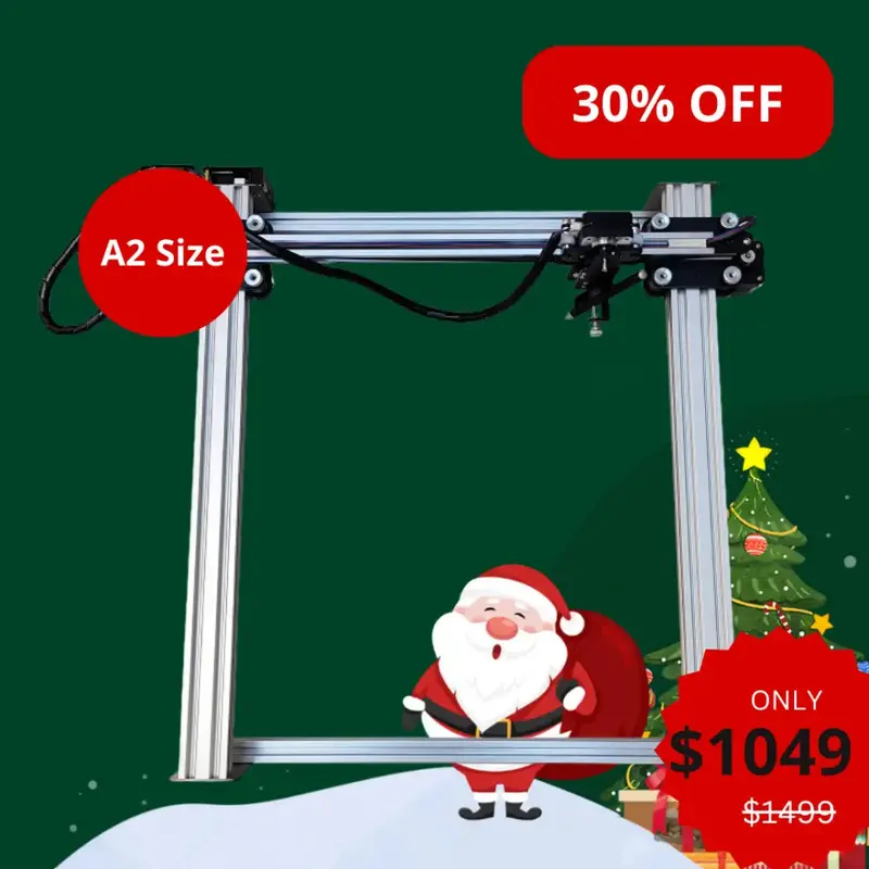 UUNA TEK iDraw H Version Pen Plotter - A2 Size Handwriting Machine/XY Plotter/Laser Engraver