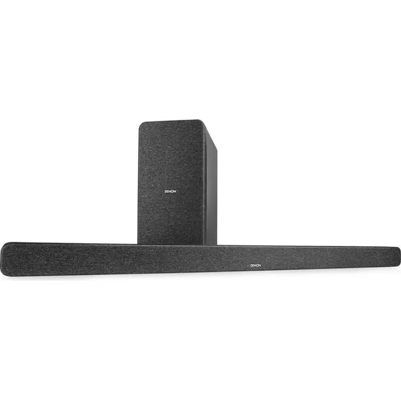 Denon DHT-S517 Powered 3.1.2 channel sound bar and wireless subwoofer system with built-in Bluetooth and Dolby Atmos - DHTS517