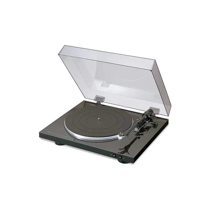 Denon DP-300F Automatic belt-drive turntable with pre-mounted cartridge and built-in phono preamp - DP300FBKE3
