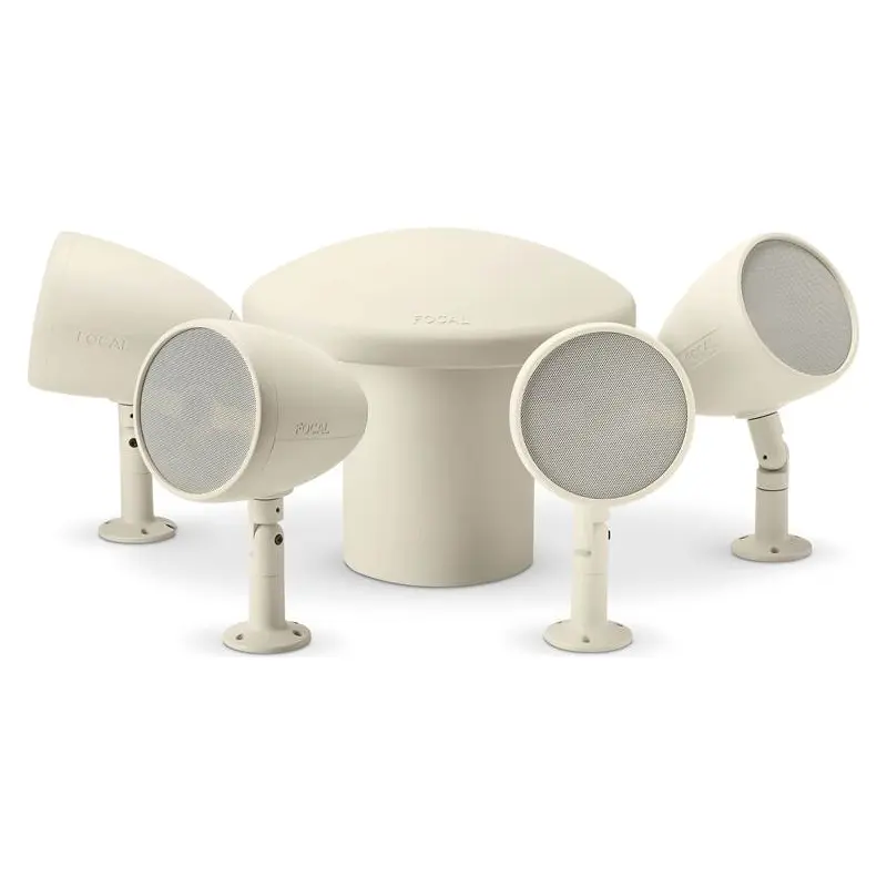 Focal Littora OD 4.1 Speaker System Outdoor satellites and sub speaker bundle (Light) - FBUNDLE41L