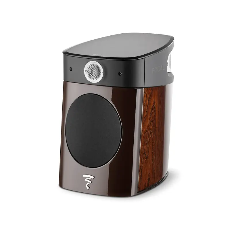 Focal Sopra 1 2-Way High-End Bookshelf Loudspeaker - Macassar Ebony - JMLSOPRN1WOSME - (Each)
