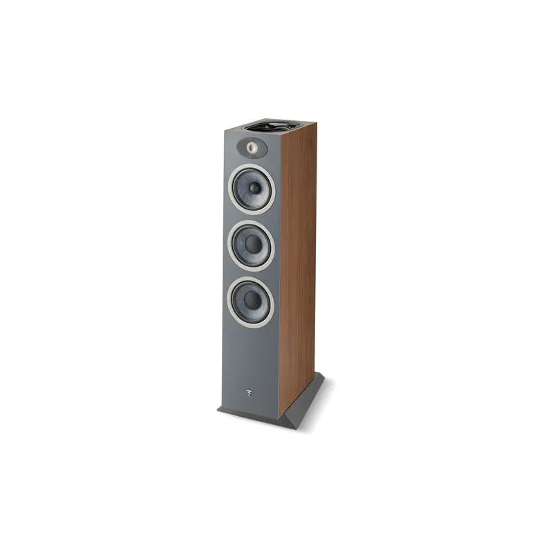 Focal Theva3-D Dolby Atmos enabled floor-standing speaker (Dark Wood) - FTHEVAN3DW-D