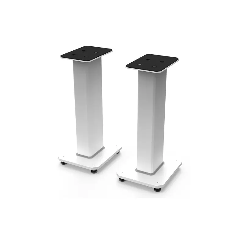 Kanto Living SX Series 22" Fillable Floor Speaker Stands (Pair, White)