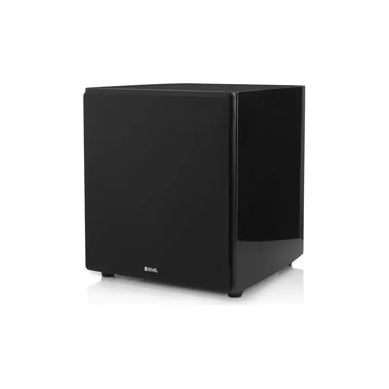 Revel Concerta2 B10 Powered subwoofer with parametric room equalization controls (High Gloss Black) - B10BK