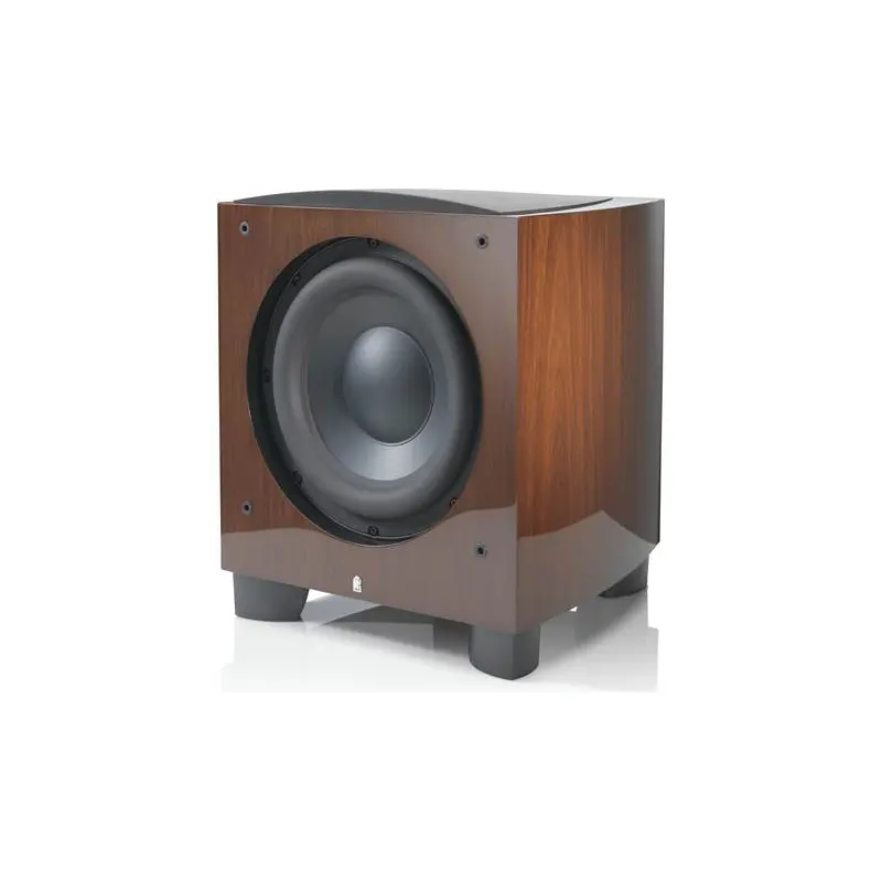Revel Performa3 B112v2 12" powered subwoofer with parametric equalization controls (High-Gloss Walnut) - REVB112V2WALAM