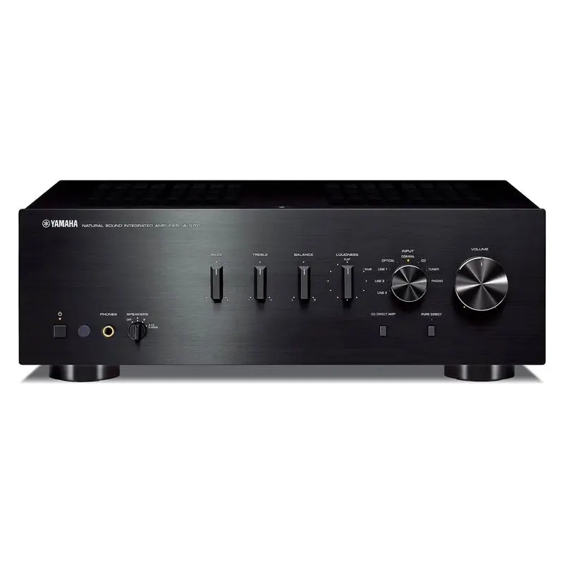 Yamaha A-S701 Stereo integrated amplifier with built-in DAC (Black) - A-S701BL