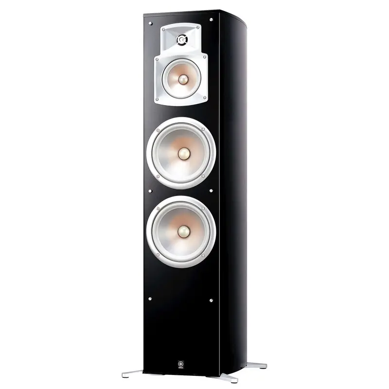 Yamaha NS-777 3-Way Floorstanding Speaker (Black, Single) - NS-777