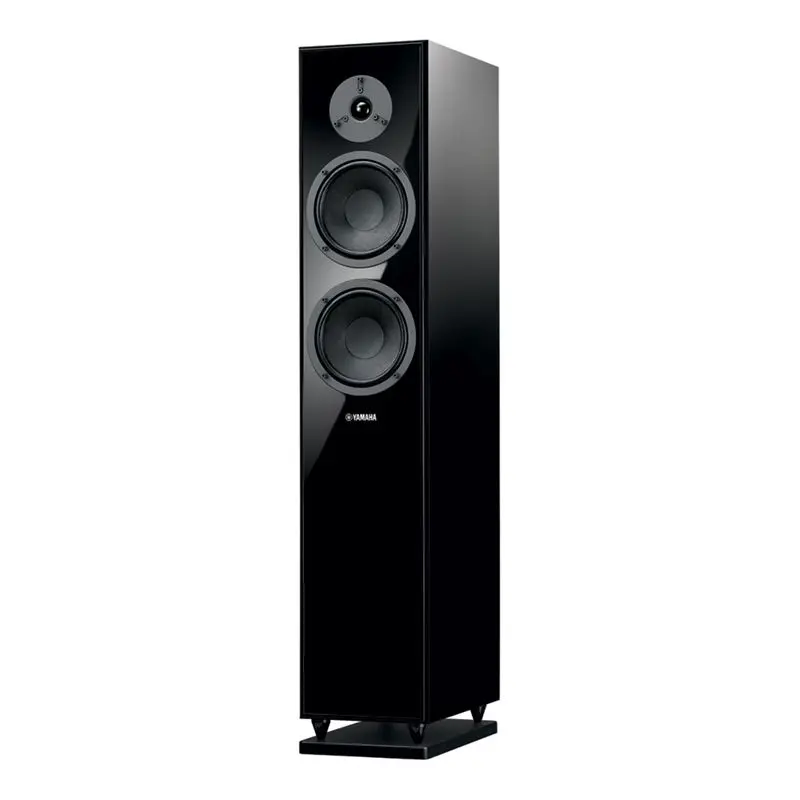 Yamaha NS-F150PN Dual 6.5" 2-Way Floorstanding Speaker (Piano Black, Single) - NS-F150PN