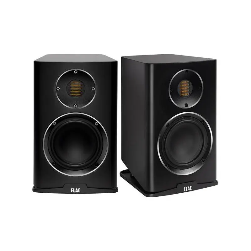 ELAC Carina BS243.4 Compact bookshelf speakers (Satin Black)