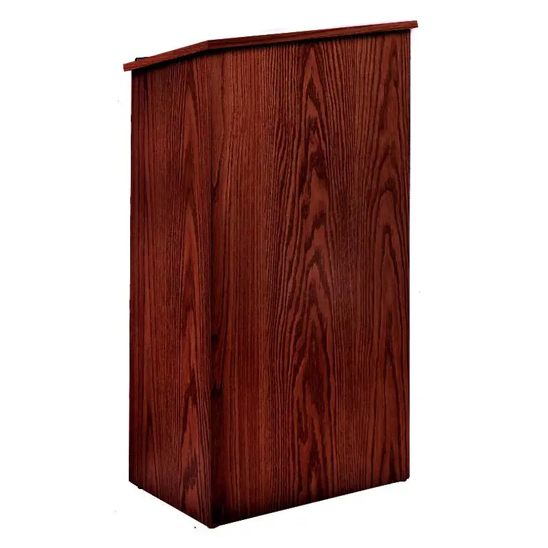 Full Floor Lectern/Podium in Mahogany - 222MY
