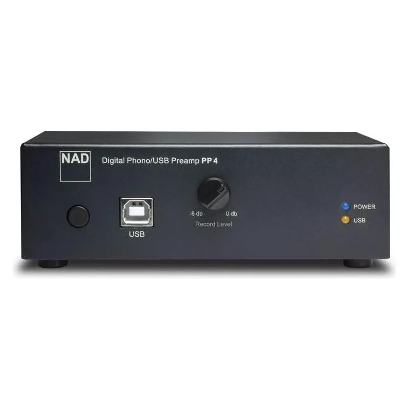NAD PP 4 Phono preamplifier for moving magnet and moving coil cartridges with USB output