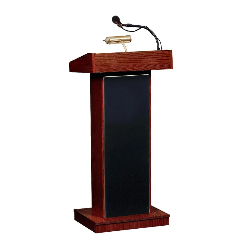 Orator Sound Lectern/Podium in Mahogany color - 800X-MY