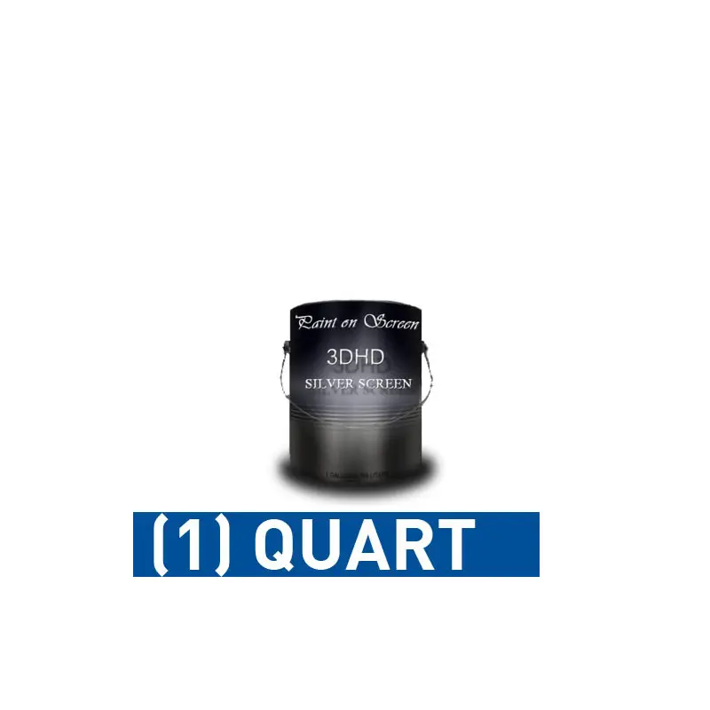 Projector Screen Paint - 3DHD Silver Screen-Quart q003DHD