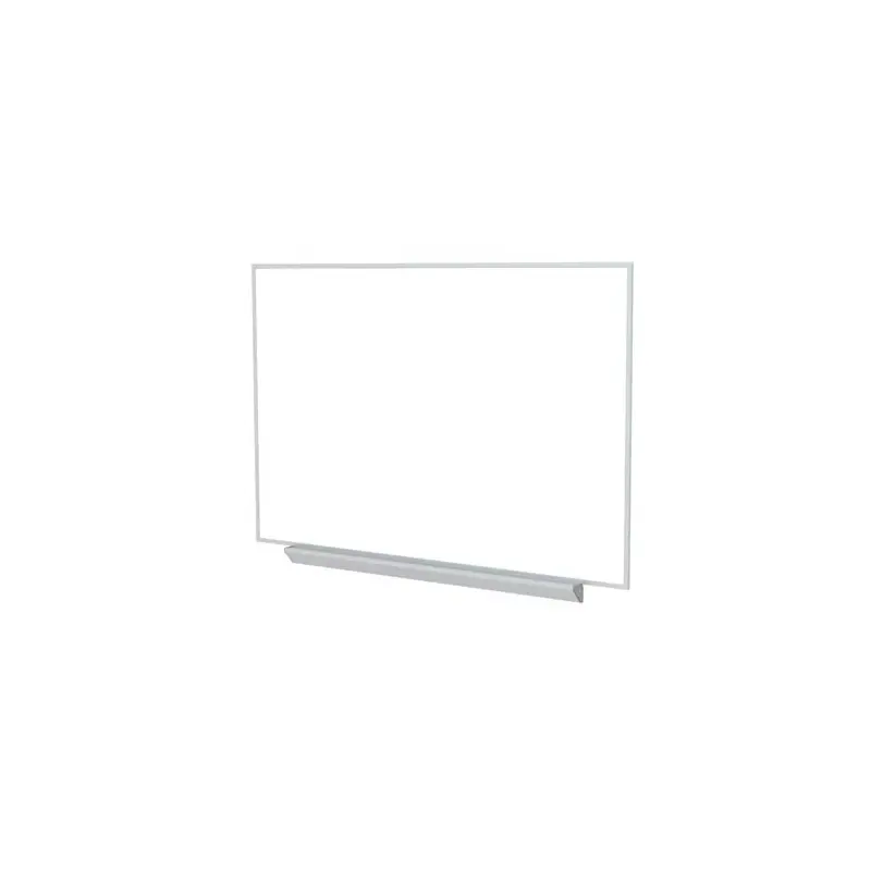 120.5" x 48.5" Aluminum Frame Premium Porcelain Magnetic Whiteboard - 4 Markers & Eraser