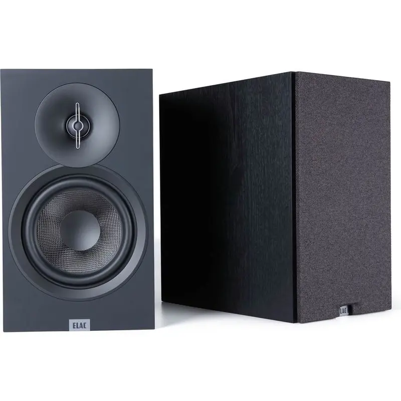 ELAC DEBUT 3.0 -5.25" Bookshelf Speakers (Black) DB53-BK - (Pair)