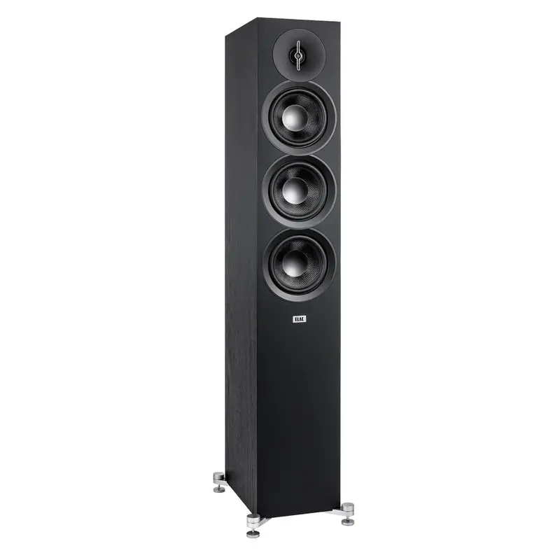 ELAC DEBUT 3.0 - 5.25" Floor Speaker (Black) DF53-BK